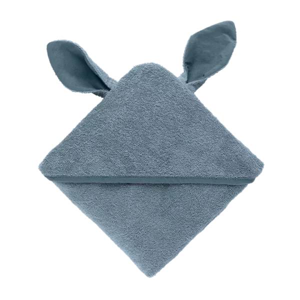 BIB9419260-02 BIBS Kangaroo peškir s kapuljačom - Petrol - Image 2