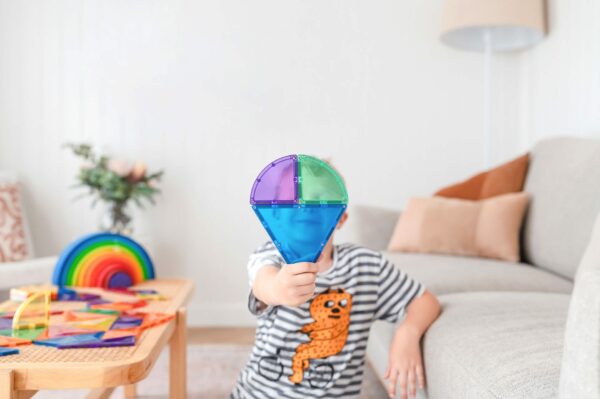 CON-EU-36SE-03 Connetix Tiles – Rainbow Shapes Expansion set (36 kom) - Image 7