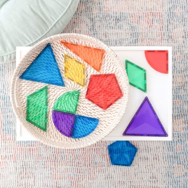 CON-EU-36SE-06 Connetix Tiles – Rainbow Shapes Expansion set (36 kom) - Image 4