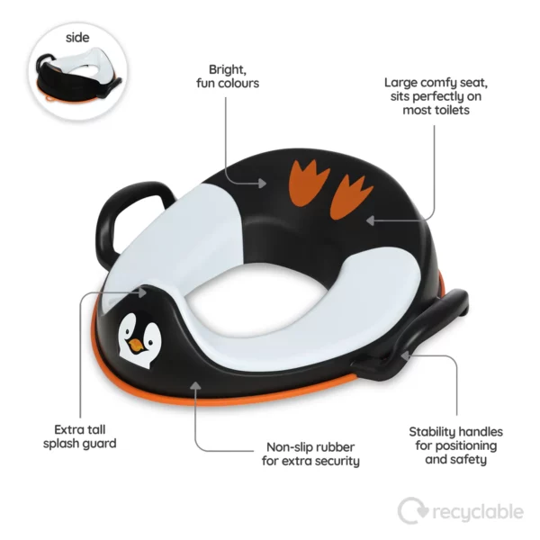 MLTS-PE-03 My Little Trainer Seat - Pingvin - Dječija daska za wc školjku - Image 7
