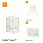 Stokke Sleepi Krevetić Mini V3 - White + Ekstenzija za Krevet - Bed Extension V3 - White