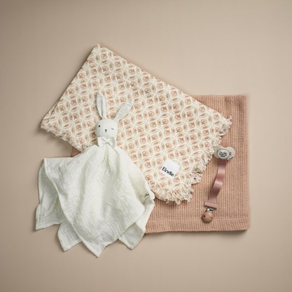 Elodie Tanka pletena dekica - Powder Pink - Image 5