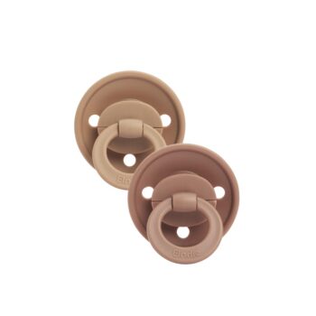 Elodie Cucle kaučuk - Binky Bundle Soft Terracotta (3m+) – 2kom