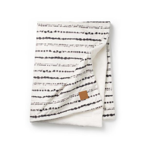 30320143496NA-Pearl-Velvet-Blanket-Tidemark-Dots-Detail2-AW22-PP Elodie Baršunasta dekica - Tidemark Drops - Image 5