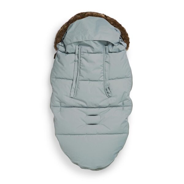 50500142193NA-Classic-Footmuff-Pebble-Green-Back-AW22-PP Elodie Details Zimska vreća za kolica, Pebble Green - Image 3