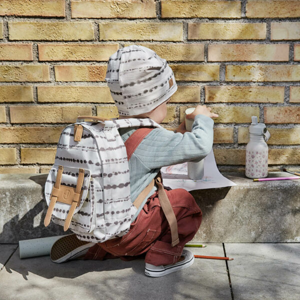 AW22-1x1-Back-To-Pre-School-Autumn-Beanie-Backpack-Tidemark-Drops3 Elodie Details Mini ruksak - Tidemark Drops - Image 2