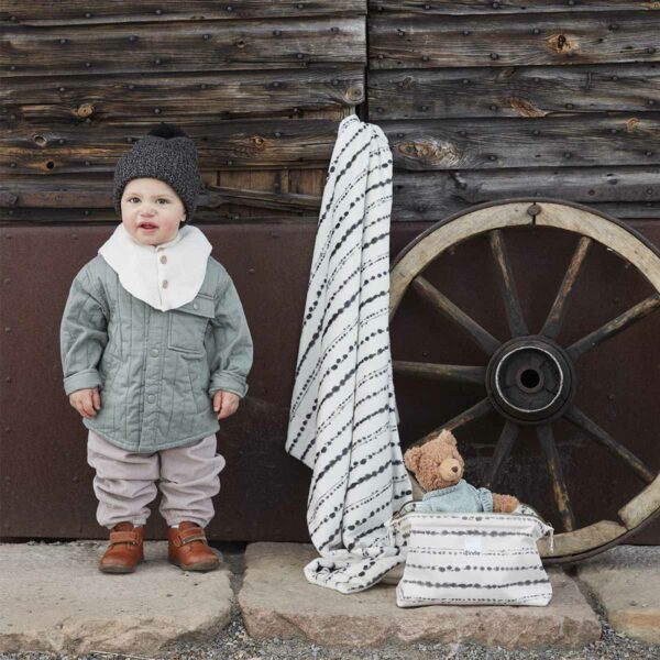 AWE160_1 Elodie Baršunasta dekica - Tidemark Drops - Image 2