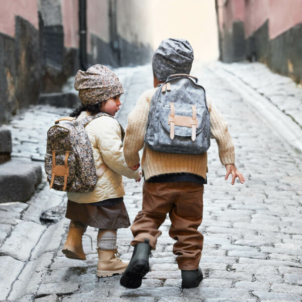 Elodie Mini ruksak - Blue Garden - Image 7