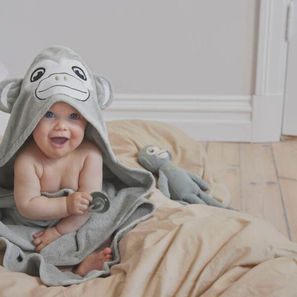 Elodie Peškir s kapuljačom - Pebble Green - Image 2