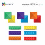 Connetix Tiles - Rainbow set Square (42 kom) - Image 2