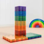 Connetix Tiles - Rainbow set Square (42 kom) - Image 4