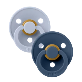 BIBS cucle Dusty Blue & Steel Blue (0-6m) – 2kom