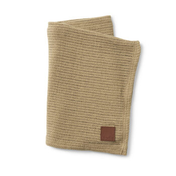 Elodie Tanka pletena dekica – Pure Khaki