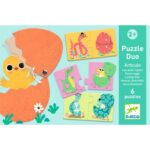 Djeco Puzzle duo Ko se krije u jajetu – uzrast 2+ godine - Image 4