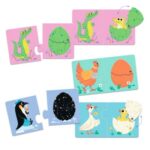 Djeco Puzzle duo Ko se krije u jajetu – uzrast 2+ godine - Image 5
