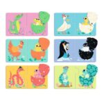 Djeco Puzzle duo Ko se krije u jajetu – uzrast 2+ godine - Image 3