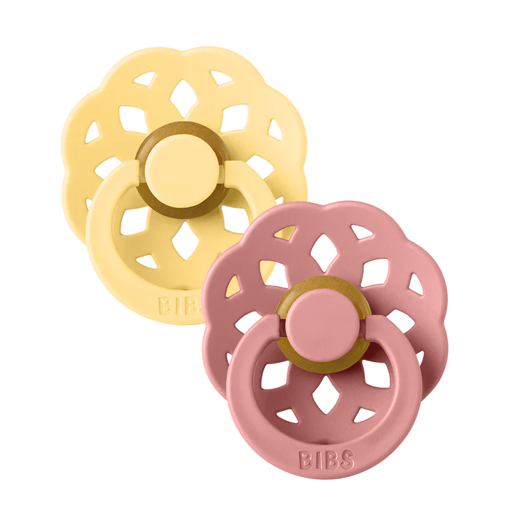 BIBS Boheme Pale Butter & Dusty Pink (6-18m) - 2kom - Image 1