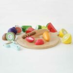 LE TOY VAN Set drvena daska, voće i povrće za rezanje - Image 8