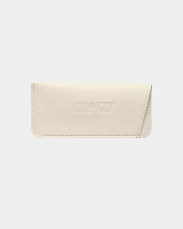 visuels_packshot_leatherpouch_cream__efefef_1080x1350 IZIPIZI Futrola - Pouch Junior Cream