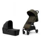 Elodie Mondo dječija kolica – Rebel Green + Elodie Mondo košara za novorođenče – Black