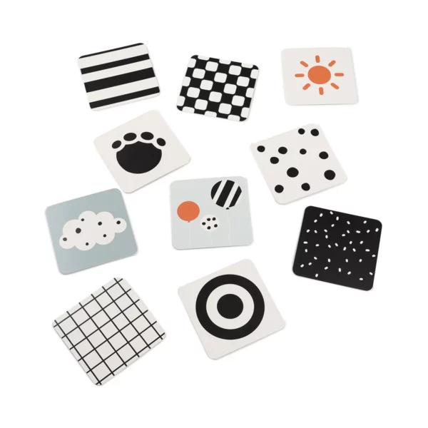 Done by Deer Kontrasne kartice za razvoj vida kod beba - 10 komada - Deer friends - Image 4