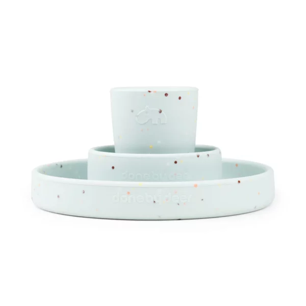 Silicone-dinner-set-Confetti-Blue-Front-2-PS_800x Done by Deer Silikonski set za jelo – Confetti Blue - Image 2