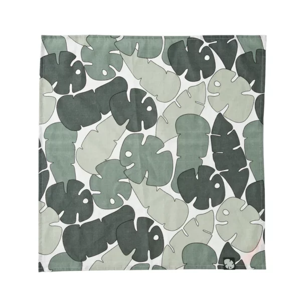 Swaddle-2-pack-Tiny-tropics-Green-Back_800x Done by Deer Komplet 2 swaddle pamučne pelene 120×120 – Tiny tropics Green - Image 3