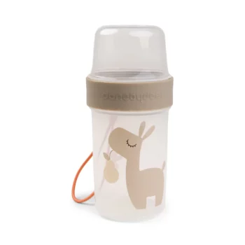 Done by Deer Posuda za užinu s dva odjeljka – L Lalee Sand