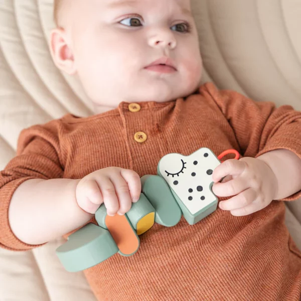 Done by Deer Didaktička igračka twist&turn - Croco Green - Image 3