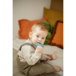 Label Label silikonska Glodalica Grickalica - Suncokret Blue - Image 3