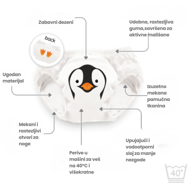 1718487516458 My Little Training Pants - Pingvin - 3kom - Image 3