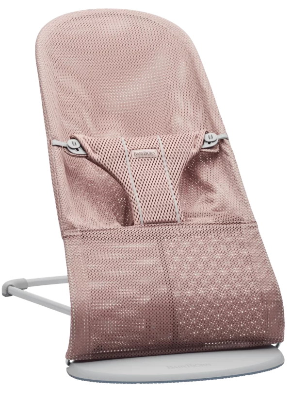 BabyBjörn Ležaljka za bebe Bliss - Dusty Pink, Mesh