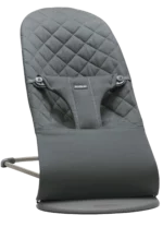 BabyBjörn Ležaljka za bebe Bliss - Classic quilt, Anthracite, Woven