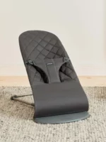 BabyBjörn Ležaljka za bebe Bliss - Classic quilt, Anthracite, Woven - Image 5