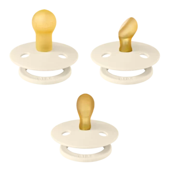 BIBS Try it set cucli Ivory (0-6m) - mix 3kom
