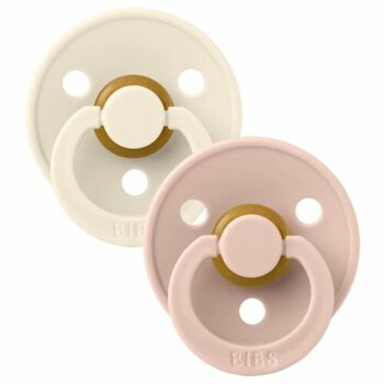 BIBS cucle Simetrične Ivory & Blush - 2kom (6-18m)