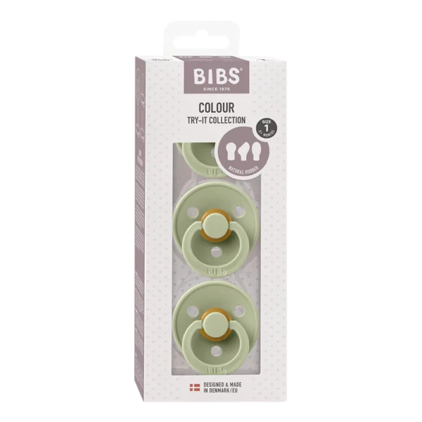 BIBS_Try-It_Colour_Sage_720x BIBS Try it set cucli Sage (0-6m) - mix 3kom - Image 2