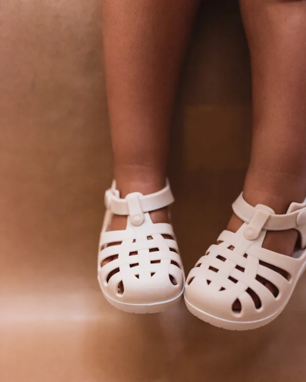 IMG_0129_2_1_4 Mrs Ertha Ljetne silikonske sandale - Coconut Milk - Image 2