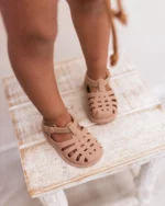 Mrs Ertha Ljetne silikonske sandale - Blush - Image 3