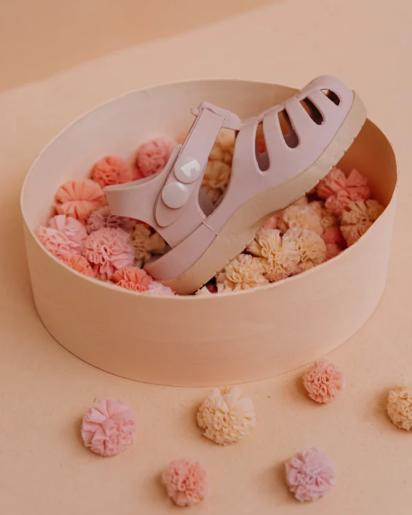 Mrs Ertha Ljetne silikonske sandale - Cloud Lilac - Image 4