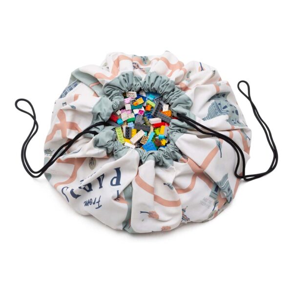 PlayandGo_toystorage_bag_Paris_map_with_toys Play&Go 2u1 Podloga za igru i vreća za igračke – Paris Map - Image 31