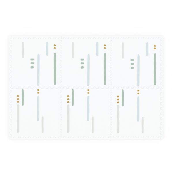 Playandgo_EEVAA_Farm_Puzzlemat_Back_side_Detail_geometric_Pattern Play&Go 3u1 EEVAA dvostrana podloga za igru – Farma (120x180cm) - Image 29