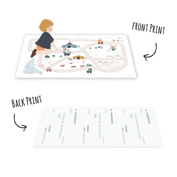 Playandgo_EEVAA_Farm_Puzzlemat_Front_and_back_print_English Play&Go 3u1 EEVAA dvostrana podloga za igru – Farma (120x180cm) - Image 33