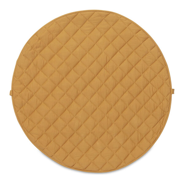 Playandgo_organic_quilted_detail_mustard_chai_tea_open (2) Play&Go 3u1 Soft Organic - Mustard Chai Tea - podloga za igru - Image 22