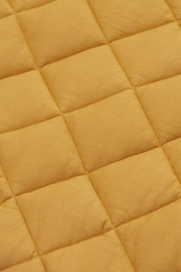 Playandgo_organic_quilted_playmat_detail_mustard_chai_tea Play&Go 3u1 Soft Organic - Mustard Chai Tea - podloga za igru - Image 17