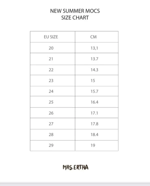 mocs-size Mrs Ertha Ljetne Mokasine - Rusted Orange - Image 4