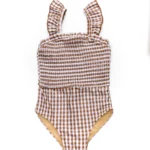 Mrs Ertha Kupaći kostim Stella (UV50+) - Vintage Squares
