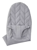 BabyBjörn Dodatna navlaka za ležaljku – Petal quilt, Light gray, Woven