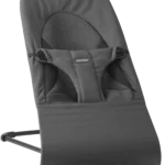 BabyBjörn Ležaljka za bebe Soft – Dark Gray, Woven/Jersey