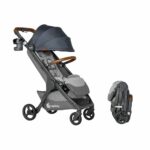 Ergobaby Metro+ Deluxe kompaktna gradska kolica - London Grey